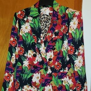 Veronica Beard floral blazer (no dickey)